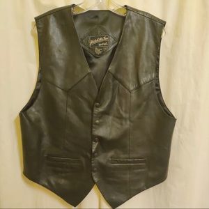 Katch Me Too Leather Vest XL